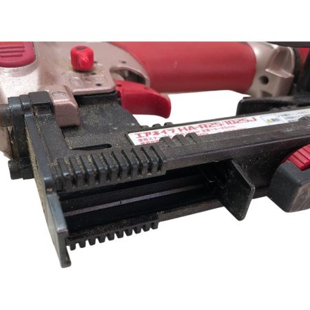  MAX マックス 高圧 エアネイラ 10ｍｍ幅 本体のみ HA-R25 レッド