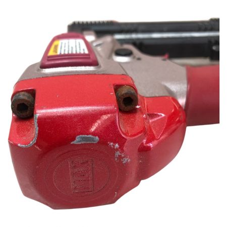  MAX マックス 高圧 エアネイラ 10ｍｍ幅 本体のみ HA-R25 レッド