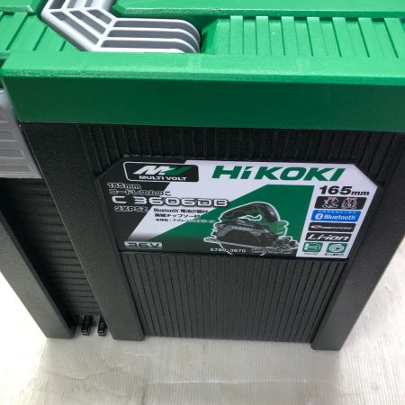  HiKOKI ハイコーキ 丸のこ ケース付 コードレス式 36v C3605DC グリーン