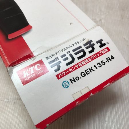  KTC ケーティーシー デジタルトルクラチェット ケース付 GEK135-R4 ブラック