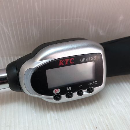  KTC ケーティーシー デジタルトルクラチェット ケース付 GEK135-R4 ブラック