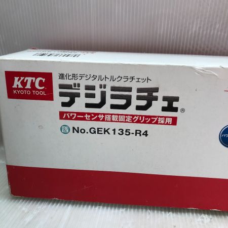 KTC ケーティーシー デジタルトルクラチェット ケース付 GEK135-R4 ブラック
