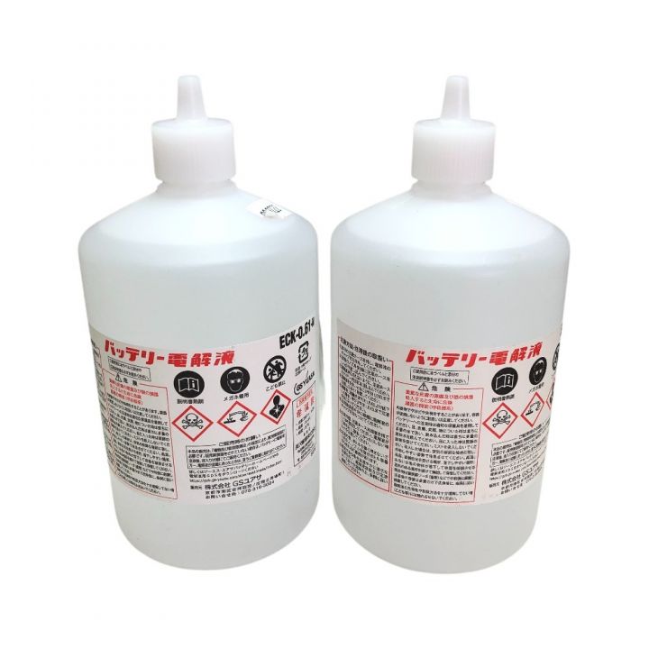 GS YUASA オートバイ用バッテリー バッテリー電解液2本セット YB18L-A