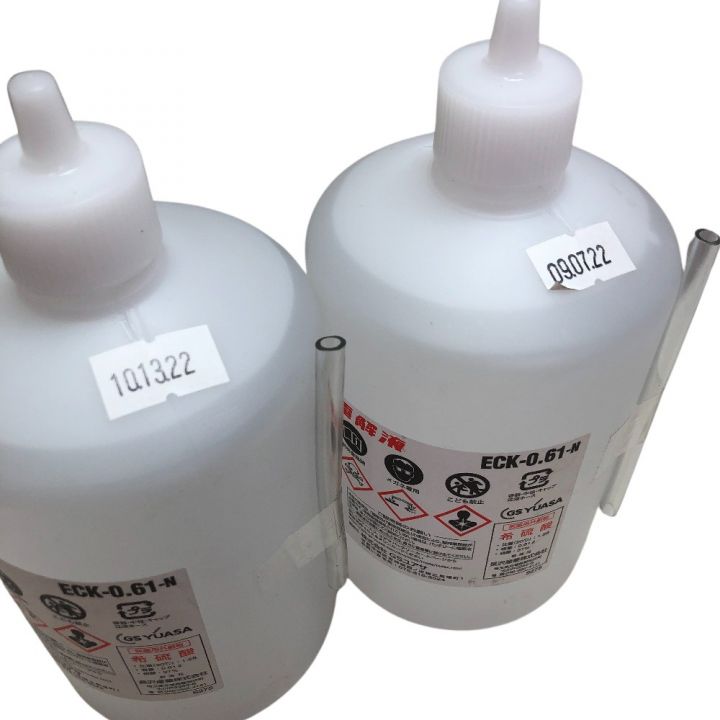 GS YUASA オートバイ用バッテリー バッテリー電解液2本セット YB18L-A