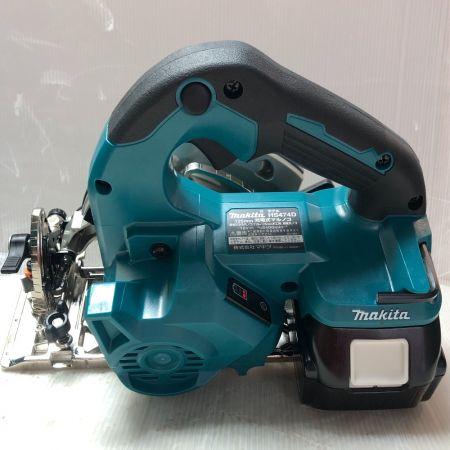  MAKITA マキタ 丸のこ 充電器・充電池2個・ケース付 コードレス式 HS474DRGX