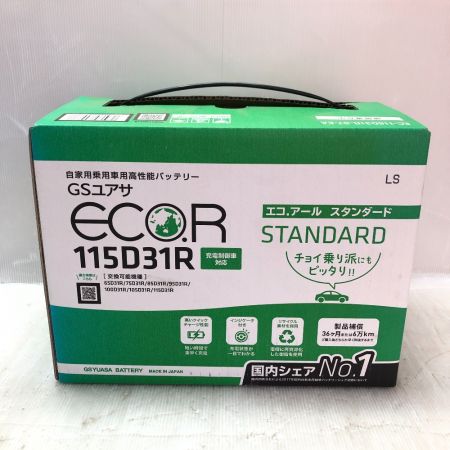  YUASA ユアサ  エコ バッテリー  EC-115D31R