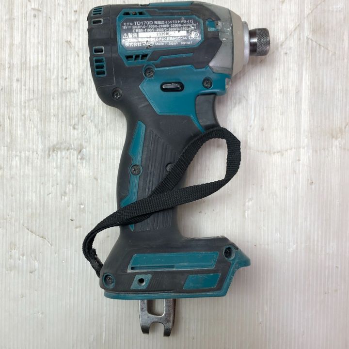 MAKITA マキタ インパクトドライバ 本体のみ 18v TD170D グリーン｜中古｜なんでもリサイクルビッグバン