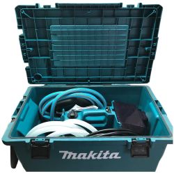 ◇◇ MAKITA マキタ 高圧洗浄機 ケース・ホース類 18v MHW080D ブルー Cランク