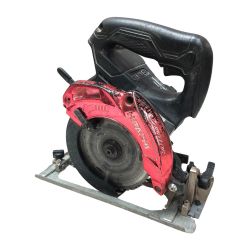 ◇◇ HITACHI 日立 125ｍｍ コードレス丸のこ 18ｖ 本体のみ C18DBL レッド Cランク