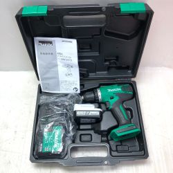 ◇◇ MAKITA マキタ 充電式ドラバドリル 14.4ｖ 充電器・充電池1個・ケース付 MDF347DS ブルー Cランク