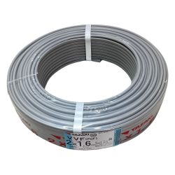 ◇◇ YAZAKI VVFケーブル ２０２３年 2X1.6 グレー Sランク