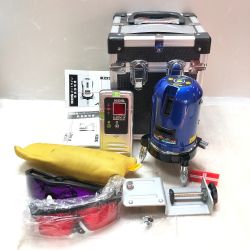 ◇◇ KDS オートラインレーザー レーザー墨出し器 レシーバー・ケース付 ATL-22 ブルー Cランク