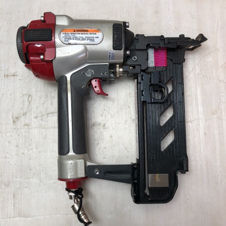  MAX マックス 常圧 エアネイラ ケース付 TA-557 レッド