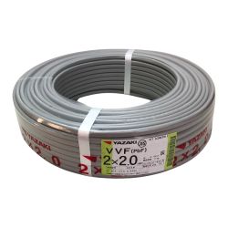 ◇◇ YAZAKI VVFケーブル ２０２３年 2X2.0 グレー Sランク