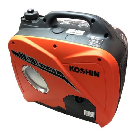 KOSHIN インバーター発電機 GV-16i オレンジ