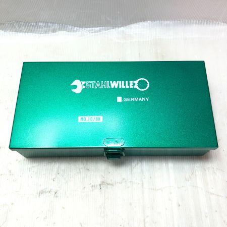  STAHLWILLE スタビレー スパナセット ６本セット NO.10/8K グリーン