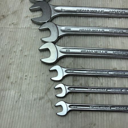  STAHLWILLE スタビレー スパナセット ６本セット NO.10/8K グリーン