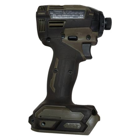  MAKITA マキタ 充電式インパクトドライバ 40ｖ max 充電器・充電池2個・ケース付 TD002G オリーブ