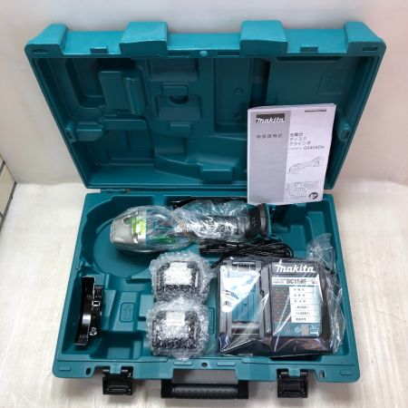 MAKITA マキタ ディスクグラインダー 付属品完備 コードレス式 18v GA404DRGXN ブルー｜中古｜なんでもリサイクルビッグバン