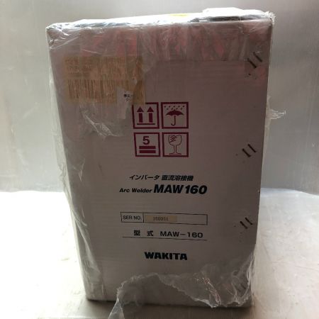  MEIHO メイホー WAKITA インバータ直流溶接器 コード式 100v/200v MAW160 レッド