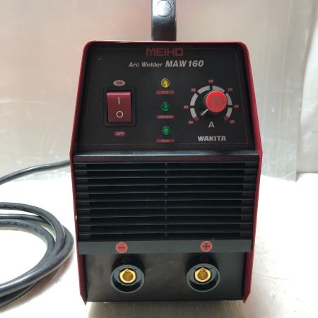 MEIHO メイホー WAKITA インバータ直流溶接器 コード式 100v/200v MAW160 レッド
