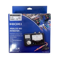 ◇◇ HIOKI テスター 絶縁抵抗計 IR40412-10 ブラック Sランク