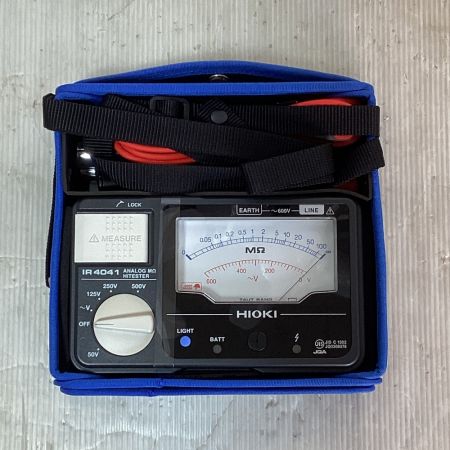  HIOKI テスター 絶縁抵抗計 IR40412-10 ブラック