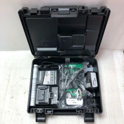 ◇◇ HiKOKI ハイコーキ インパクトドライバ 充電器・充電池2個・ケース付 コードレス式 14.4v WH14DB グリーン Aランク