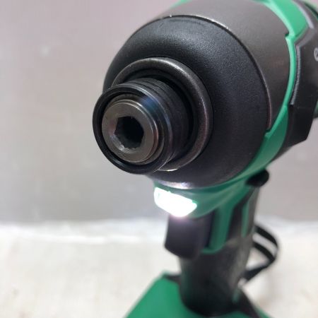  HiKOKI ハイコーキ インパクトドライバ 充電器・充電池2個・ケース付 コードレス式 14.4v WH14DB グリーン