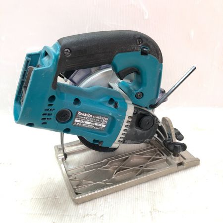  MAKITA マキタ 125ｍｍ 充電式防じんマルノコ 14.4V 本体のみ KS521D ブルー