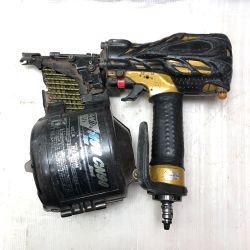 ◇◇ HITACHI 日立 エア釘打ち本体のみ 高圧エアツール NV90HM ゴールド Cランク