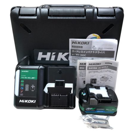  HiKOKI ハイコーキ インパクトドライバ 電動工具 WH36DC オーシャンブルー