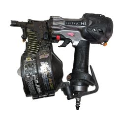 ◇◇ 日立工機 65ｍｍ 高圧ロール釘打ち機 本体のみ NV65HMC グレー Cランク