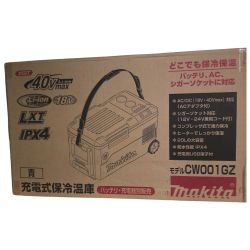 ◇◇ MAKITA マキタ 充電式保冷温庫 容量20L CW001GZ ブルー Bランク