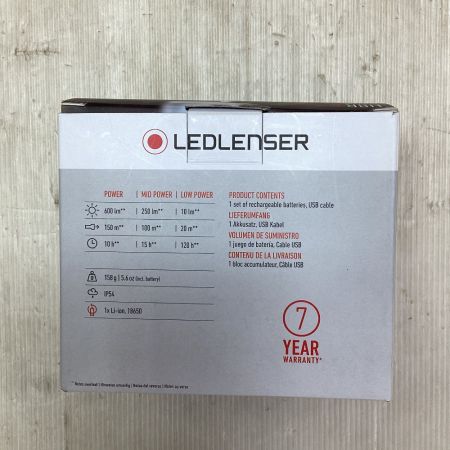  LEDLENSER ヘッドライト  コードレス式 H8R ブラック
