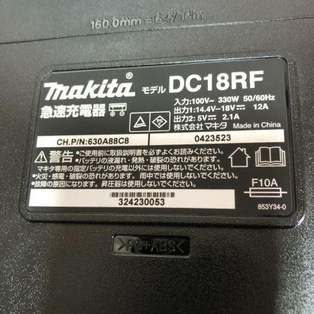  MAKITA マキタ 充電式インパクトドライバ 18ｖ 充電器・充電池２個・ケース付 TD157DRGX ブルー
