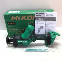◇◇ HiKOKI ハイコーキ コードレスセーバソー 18ｖ 本体のみ CR18DA(NN） グリーン Sランク
