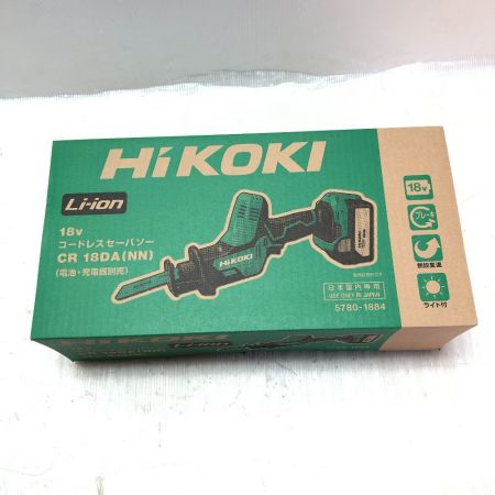  HiKOKI ハイコーキ コードレスセーバソー 18ｖ 本体のみ CR18DA(NN） グリーン