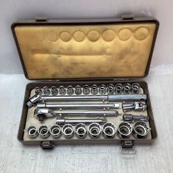 ◇◇ KTC ケーティーシー ハンドツール ツールセット 程度C ブラウン Cランク