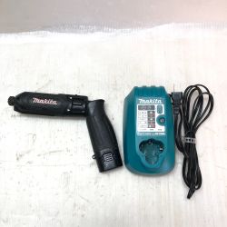 ◇◇ MAKITA マキタ インパクトドライバ 充電器・充電池1個 7.2v TD022D ブラック Cランク