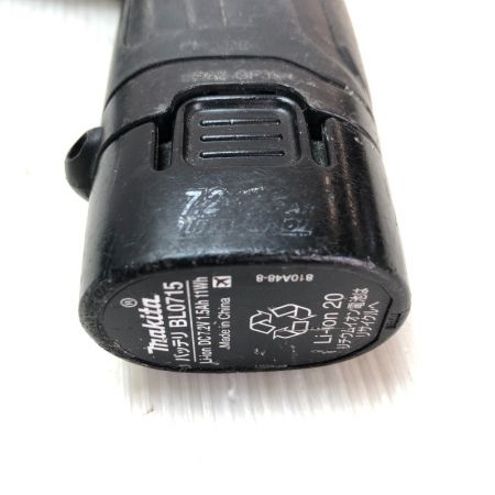  MAKITA マキタ インパクトドライバ 充電器・充電池1個 7.2v TD022D ブラック