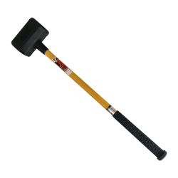 ◇◇ 須佐製作所 ウレタンショックレスハンマー 王将プロショックレス掛矢 8Pサイズ 王将ﾌﾟﾛｼｮｯｸﾚｽ掛矢 イエロー Cランク