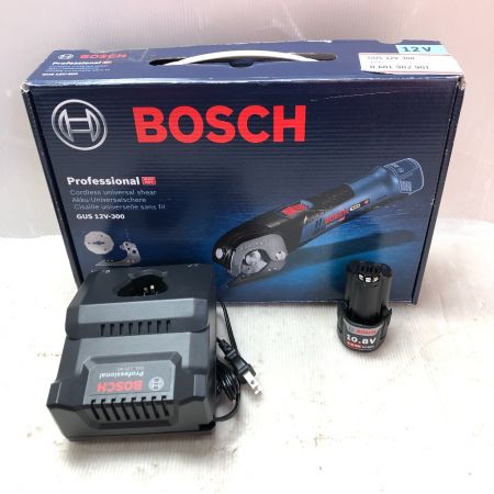  BOSCH ボッシュ コードレスマルチカッター 充電器・充電池1個付 GUS 12V-300 ネイビー