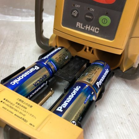  TOPCON レーザー墨出し器 ケース・受光器 RL-H4C イエロー