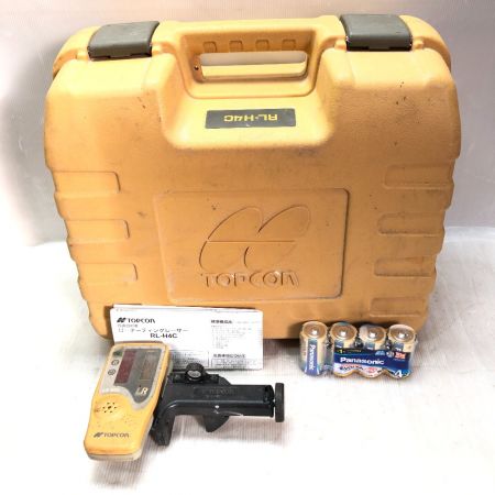  TOPCON レーザー墨出し器 ケース・受光器 RL-H4C イエロー