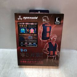 ◇◇ apexwin Wスイッチヒートインナーベスト 40050 ネイビー Sランク