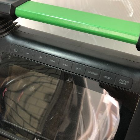  HiKOKI ハイコーキ コードレスラジオ付きテレビ 18v/14.4v 本体のみ UR 18DSSML グリーン