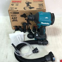 ◇◇ MAKITA マキタ 充電式エアダスタ 18ｖ 各種アタッチメント付 AS180DZ ブルー Cランク