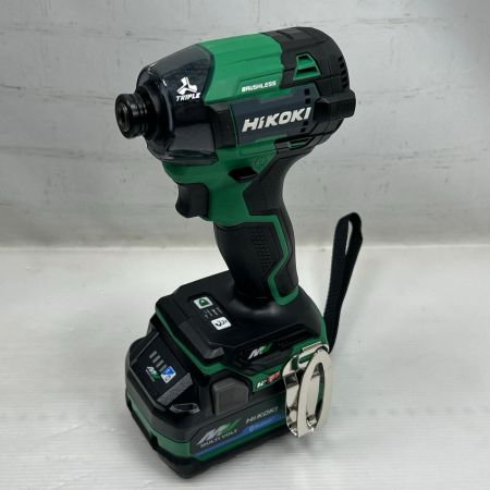 HiKOKI ハイコーキ インパクトドライバ 未使用品(S) 付属品完備 コードレス式 WH36DD グリーン