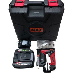 ◇◇ MAX マックス バッテリータッカ 工具関連用品 TG-Z4-BC/1850A レッド Sランク